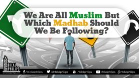 Which madhab should we follow?