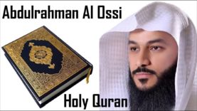 Holy Quran – Juz 20 – Sheikh Abdulrahman Al Ossi