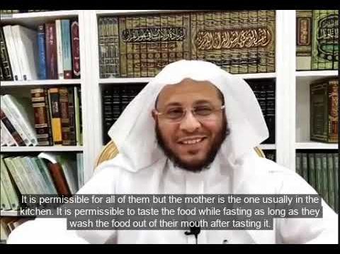 Ramadan: Ruling on tasting food while fasting