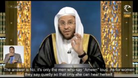 Should women say ‘Ameen’ loud in congregational prayer